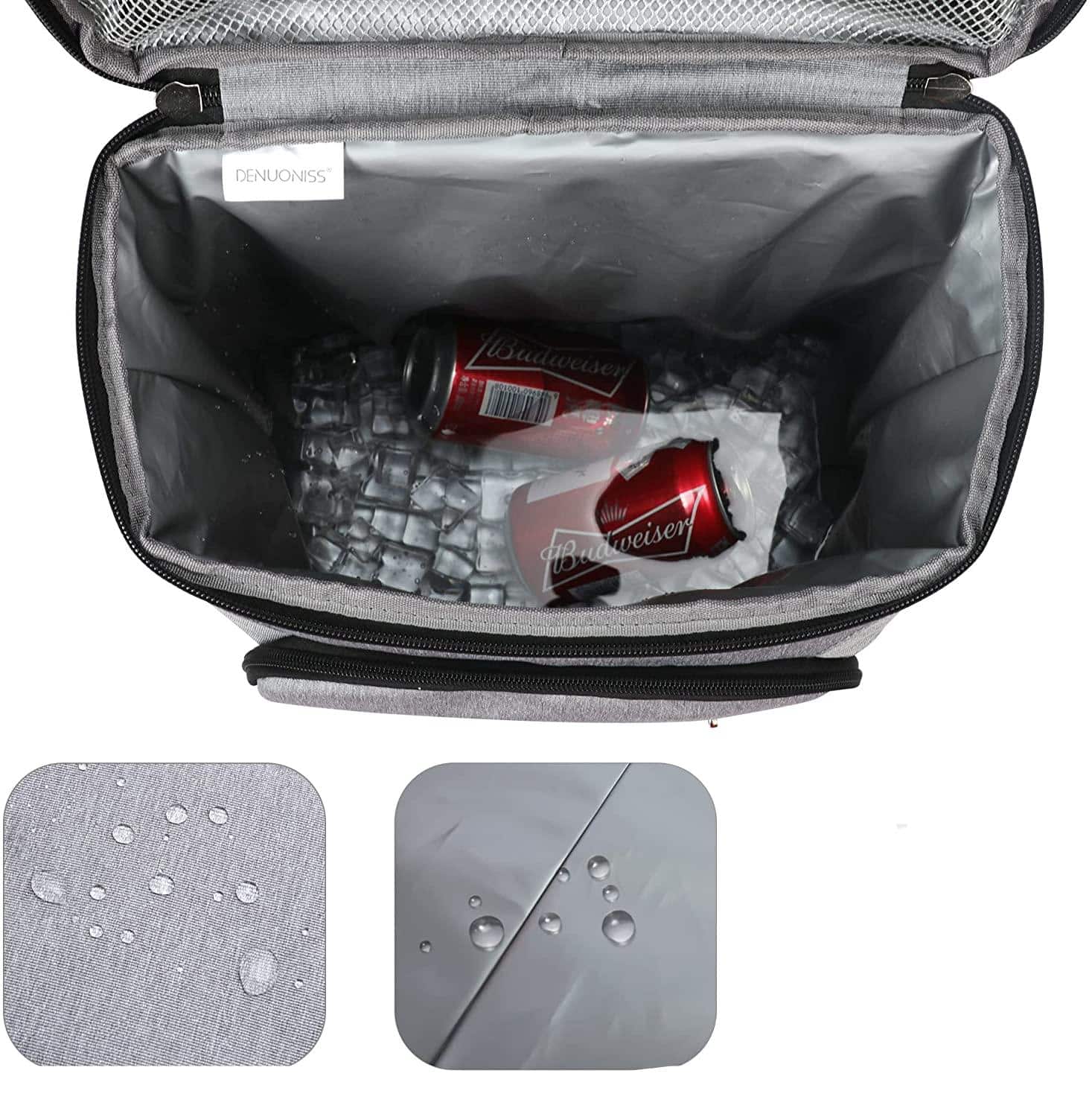 Insulated Cooler Backpack 18L/30L Waterproof Oxford Nylon For Picnic, Camping And Beach
