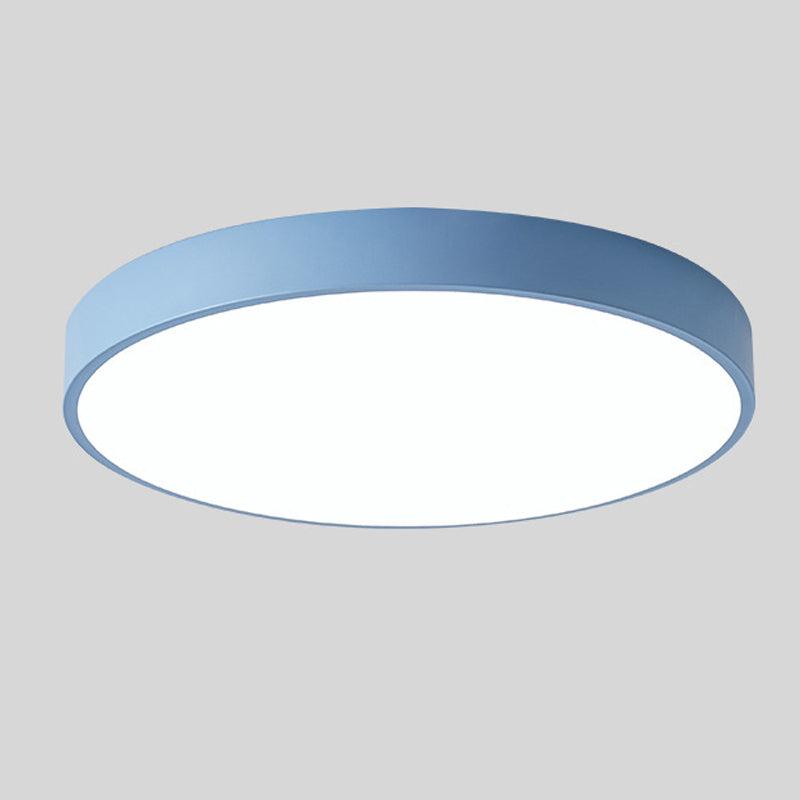 Aelora Nordic Wood Round Ceiling Light Featuring Warm Glow