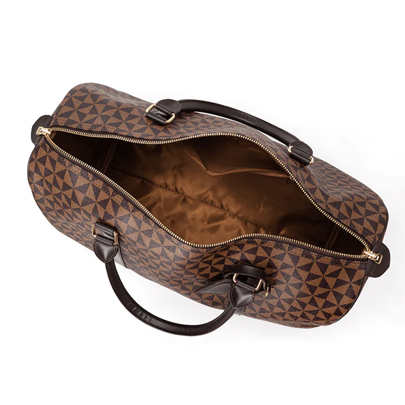 AeroVoyage Premium Leder Unisex Reisetasche Stilvolle Duffle-Tasche