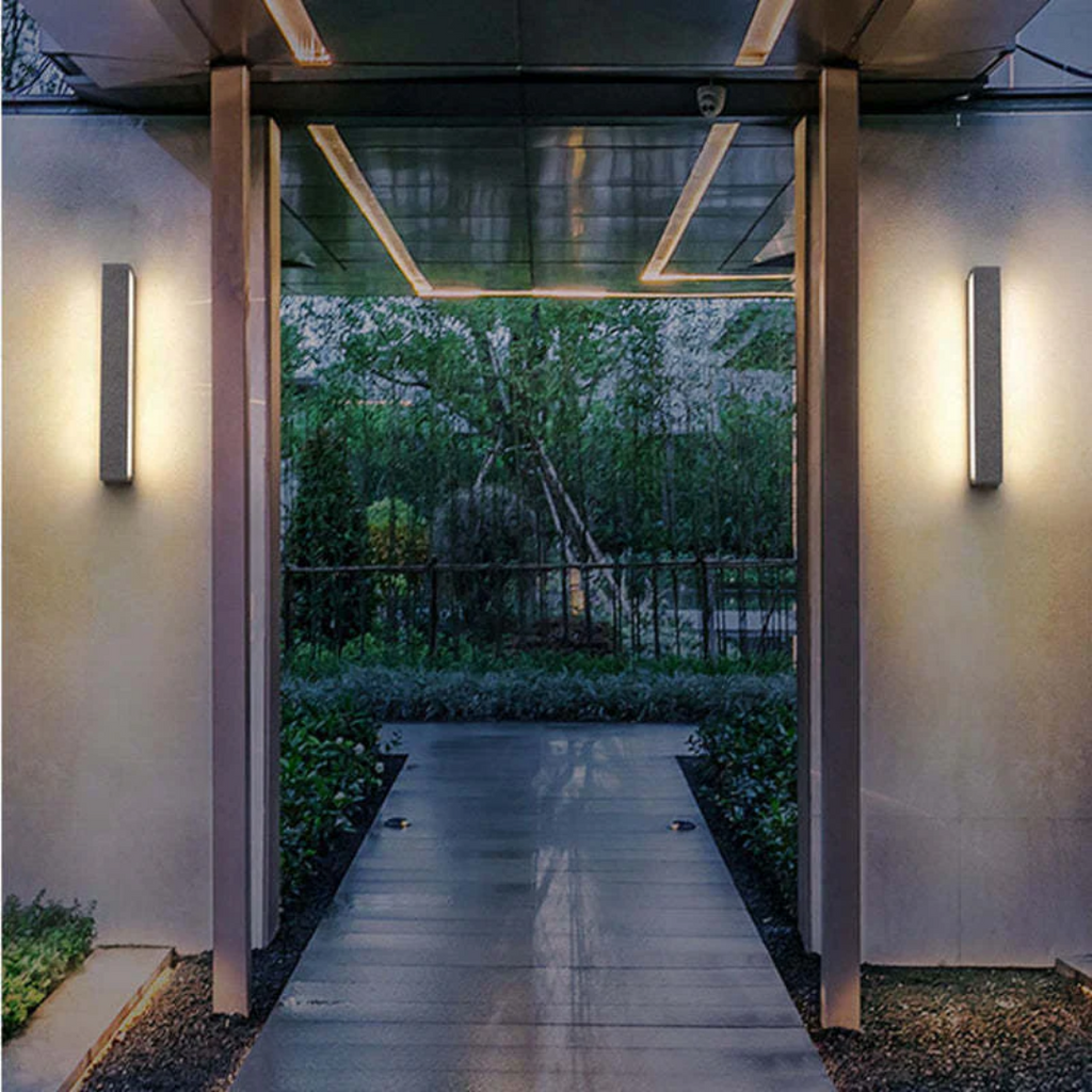 Lampada da Parete LED Moderna da Esterno per Giardino e Facciate di NovaLumen