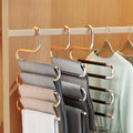 Dagny Stackable Trousers Hanger With Multiple Tiers For Closet Space