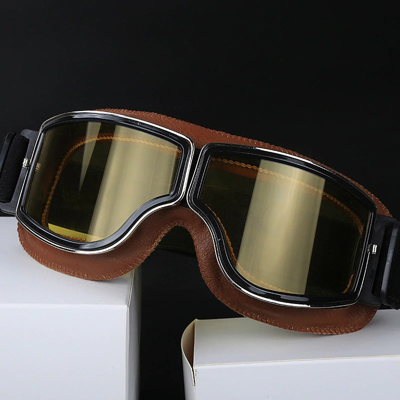 Vintage Motorcycle Goggles For Timeless Style And Safe Rides Daily