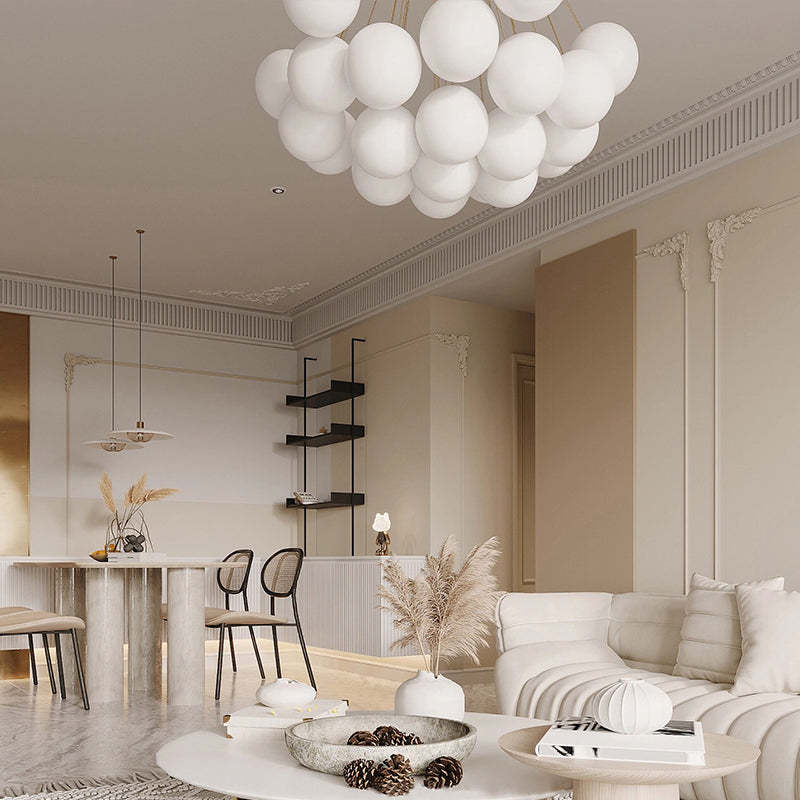Aurea Pendant Lamp With Metal And Glass For Modern Rooms