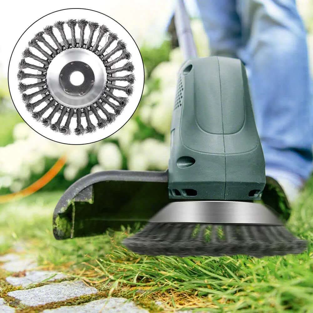 Sturdy Steel Weed Trimmer for Garden Paths and Edges