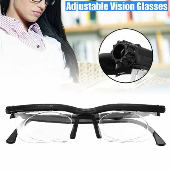 AleraFocus Vision Glasses With Adjustable Focus For Near And Far