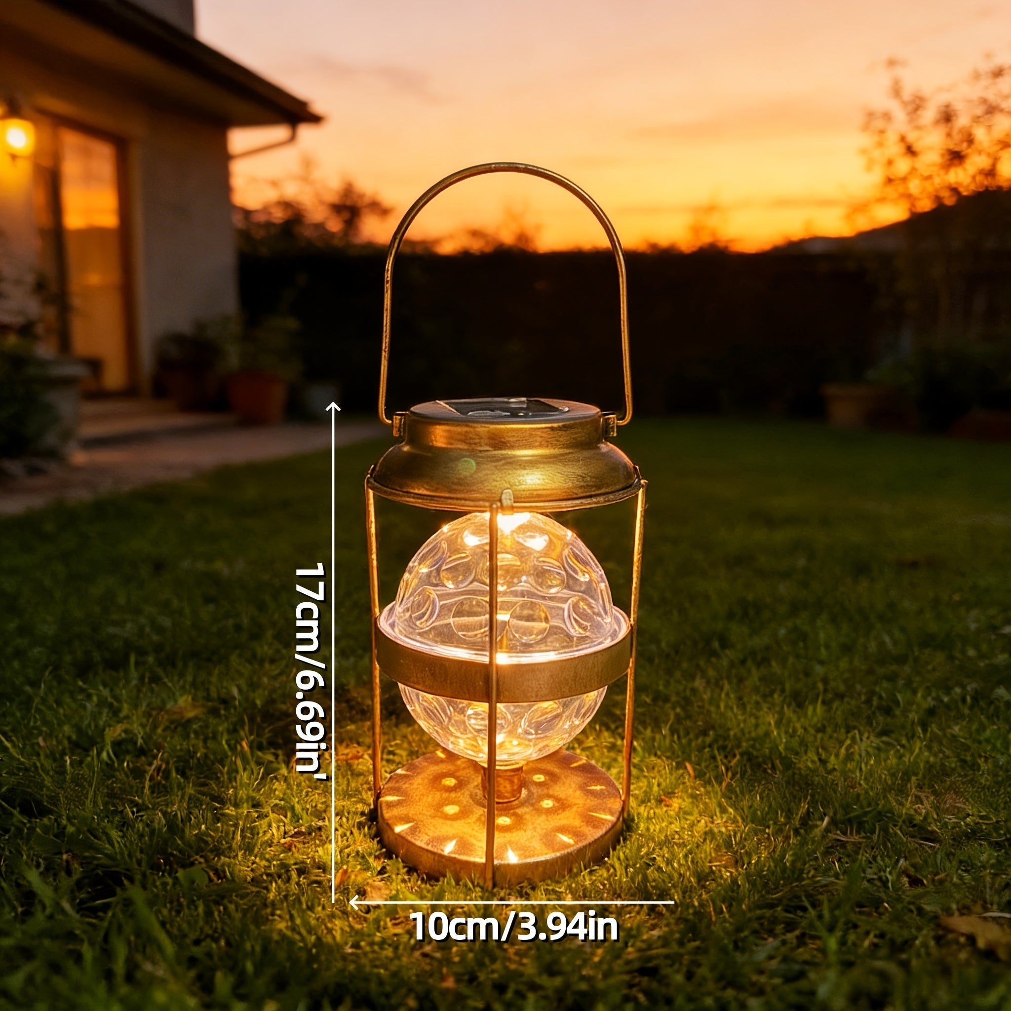 Hanging Solar Pendant Lantern