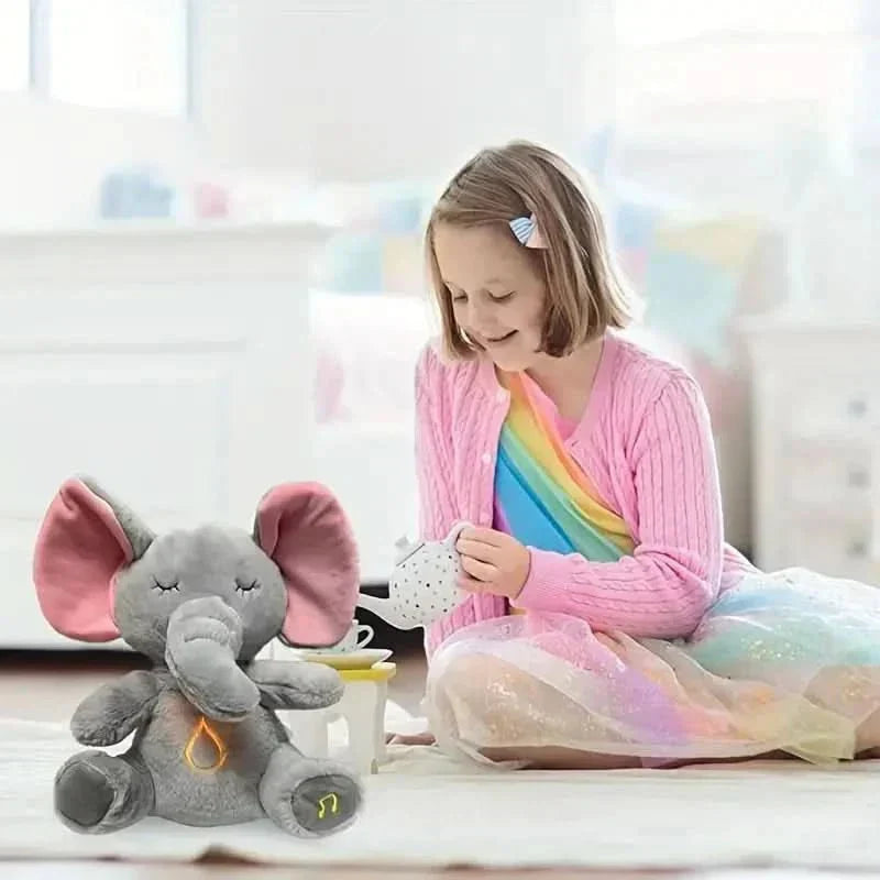 SereneCuddle Elephant Calming Breathing And Sleep Light