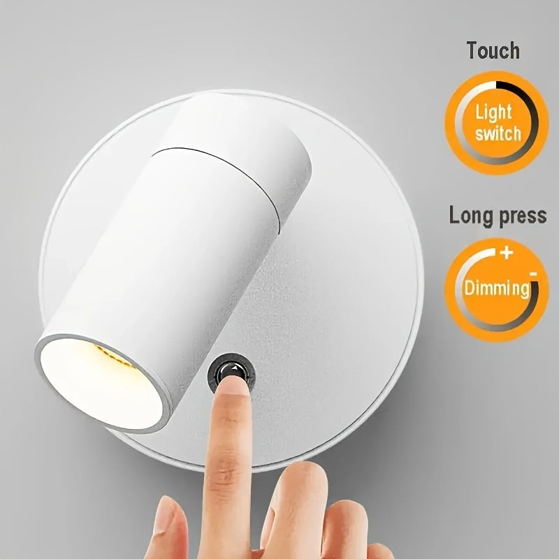 Nástěnná lampa s otočným projekčním světlem