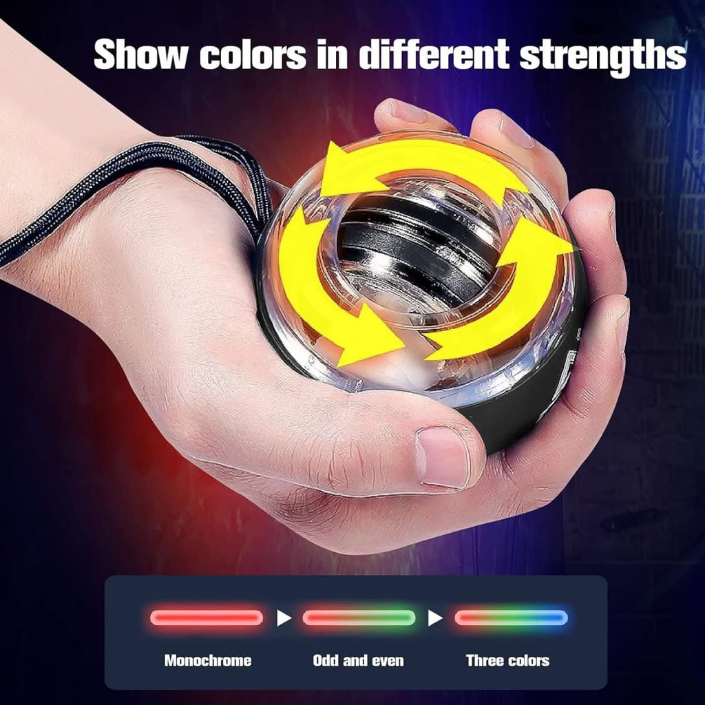 VigorGyro Self Starting Forearm Trainer With Gyroscopic Resistance