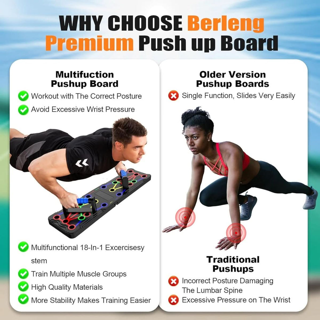 NovaFlex Multifunctional Training Board for Chest Shoulders and Triceps