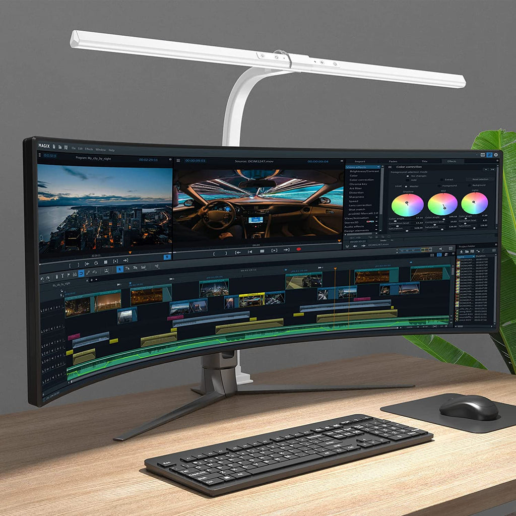 Architect Clamp Desk Lamp Delivers Bright LED Illumination For Your Home Office