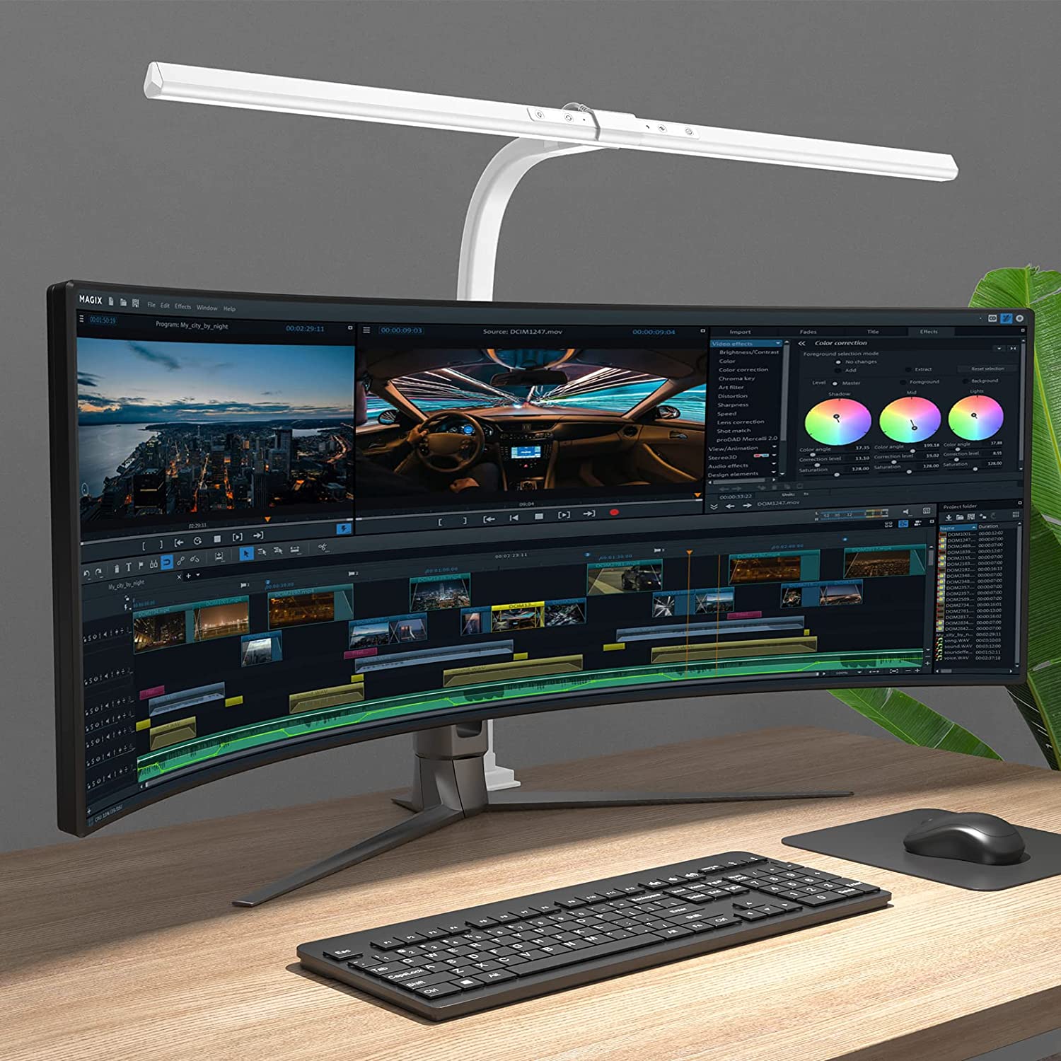 Architect Clamp Desk Lamp Delivers Bright LED Illumination For Your Home Office