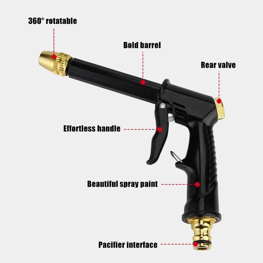 AquaPulse High-Pressure Water Gun For Garden And Car Care