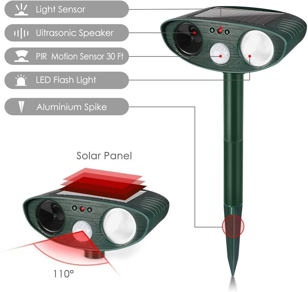 Ultrasonic Deer Repeller: Quick Deterrence Within 48 Hours