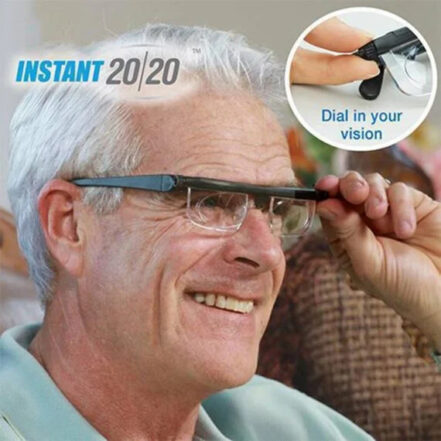 Glasses With Adjustable Focus For Close And Distant Vision Everyday