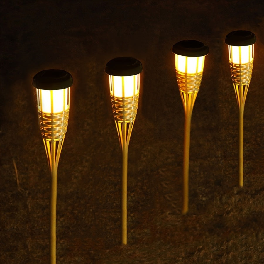 Solar-Fackel-Rasenlampe