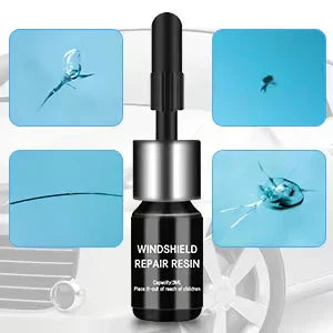 Kit de reparación de vidrio multiusos para parabrisas, ventanas y muebles