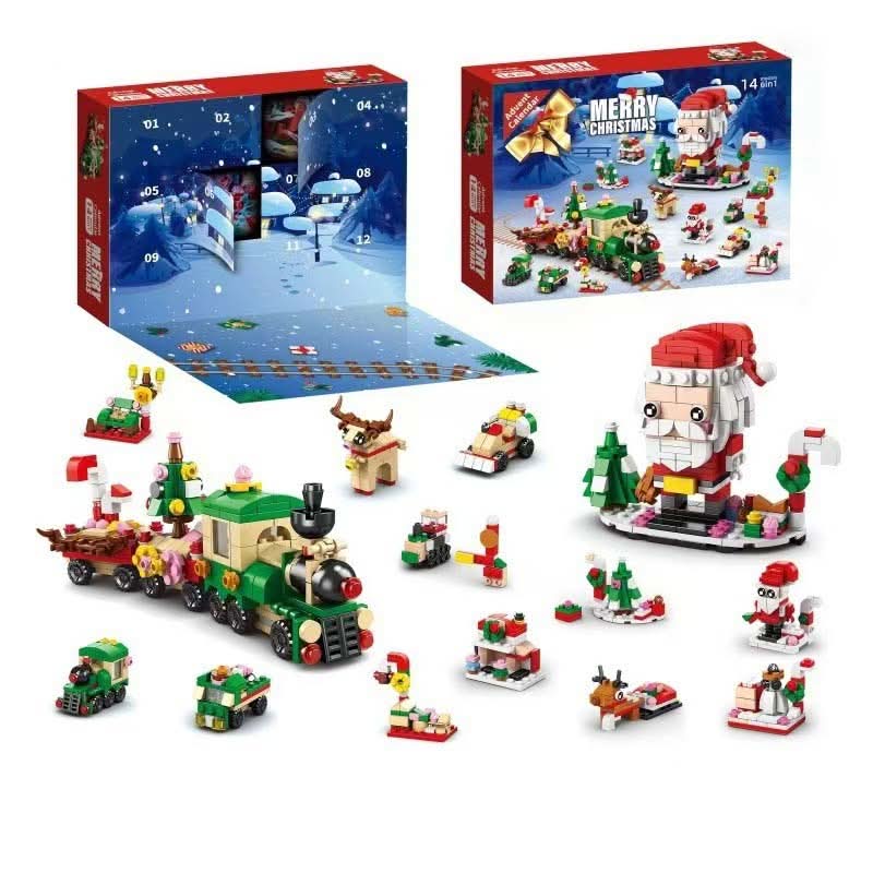 Set creativo di costruzioni BrightBuild Studio per Natale, per bambini dai 6 anni in su