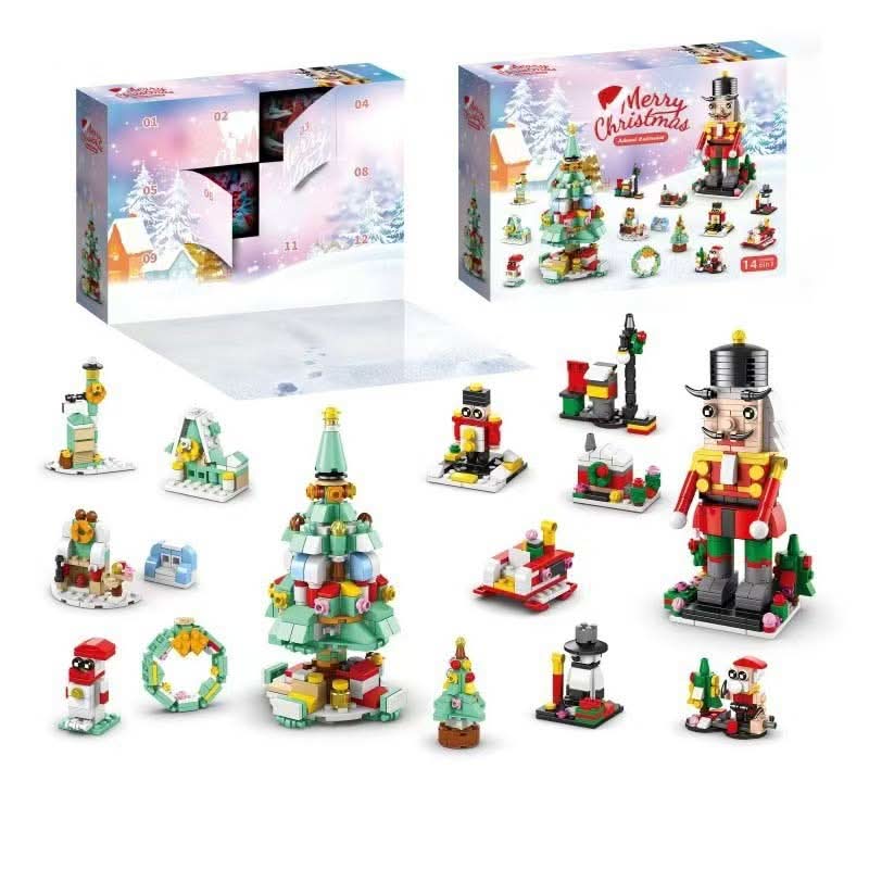 Set creativo di costruzioni BrightBuild Studio per Natale, per bambini dai 6 anni in su