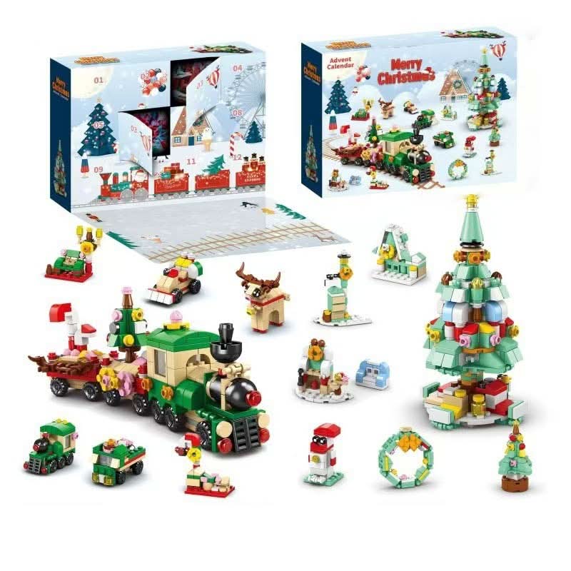 Set creativo di costruzioni BrightBuild Studio per Natale, per bambini dai 6 anni in su