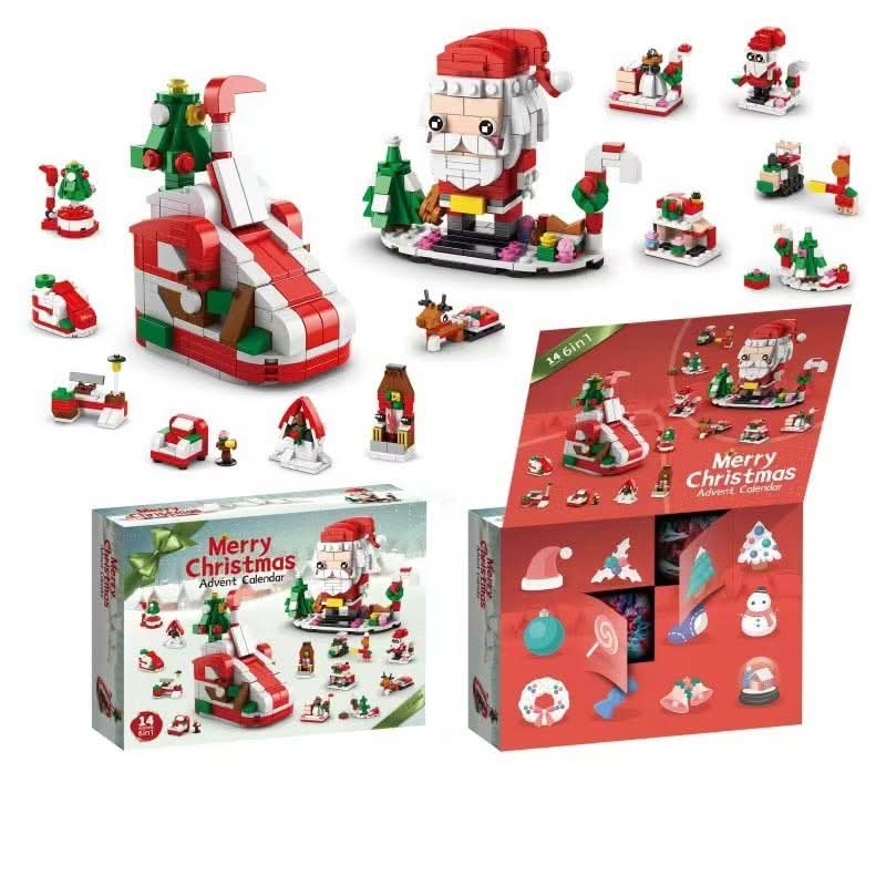 Set creativo di costruzioni BrightBuild Studio per Natale, per bambini dai 6 anni in su