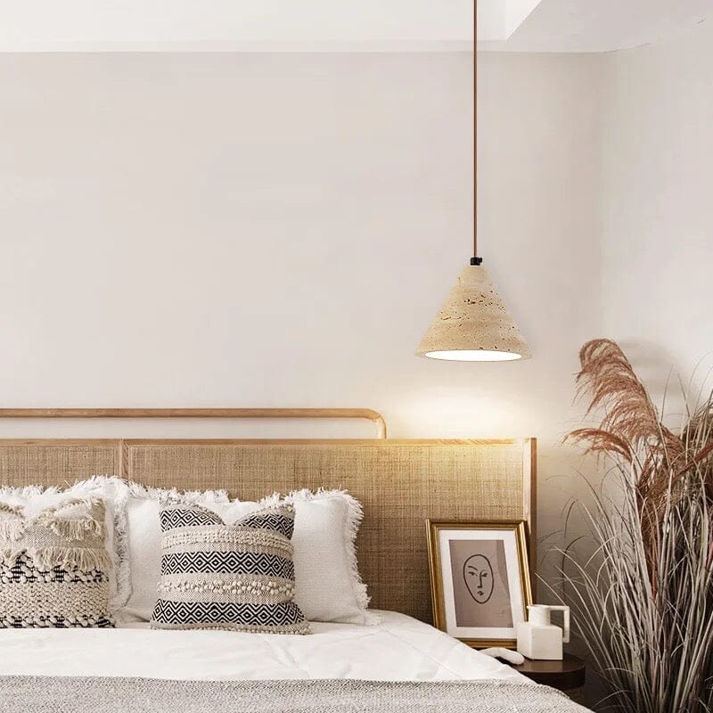 Solena Travertine Pendant Lights For Modern Interiors