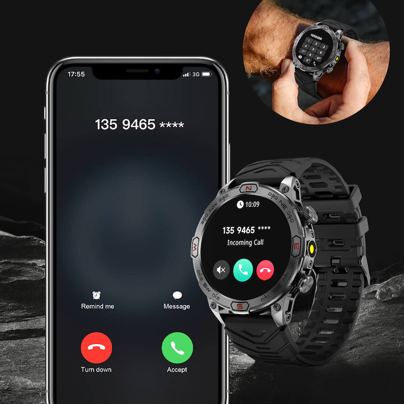 Explorer Smartwatch For Outdoor Enthusiasts And Adventure Seekers