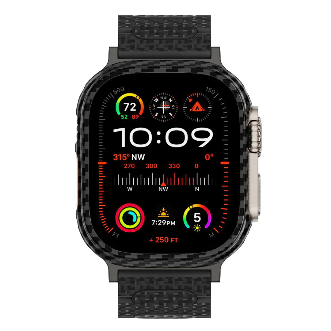 Řemínek z uhlíkových vláken T01 pro chytré hodinky a fitness náramky