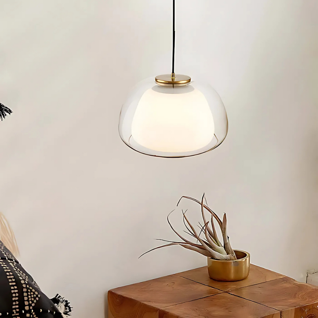 AstraGlow Moderne Frostet Pendel til Stue og Spisestue