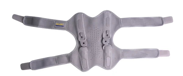 Ginocchiera con sistema a molla per movimento stabile e comfort regolabile
