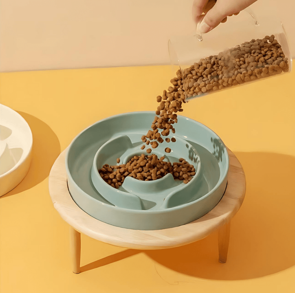 ZenPaws Premium Slow Feeder Bowl For Dogs And Cats