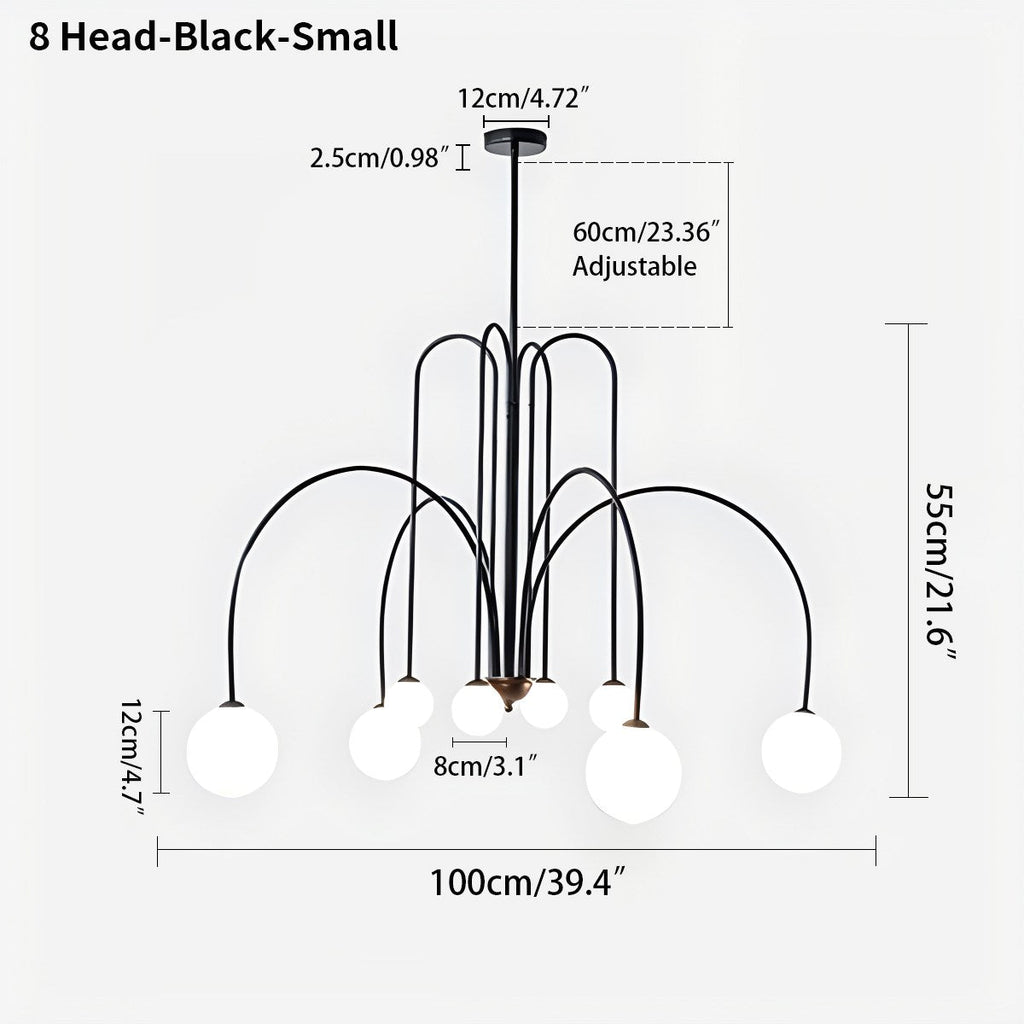Lustr Avi s dvojitou vrstvou skla | Fervei