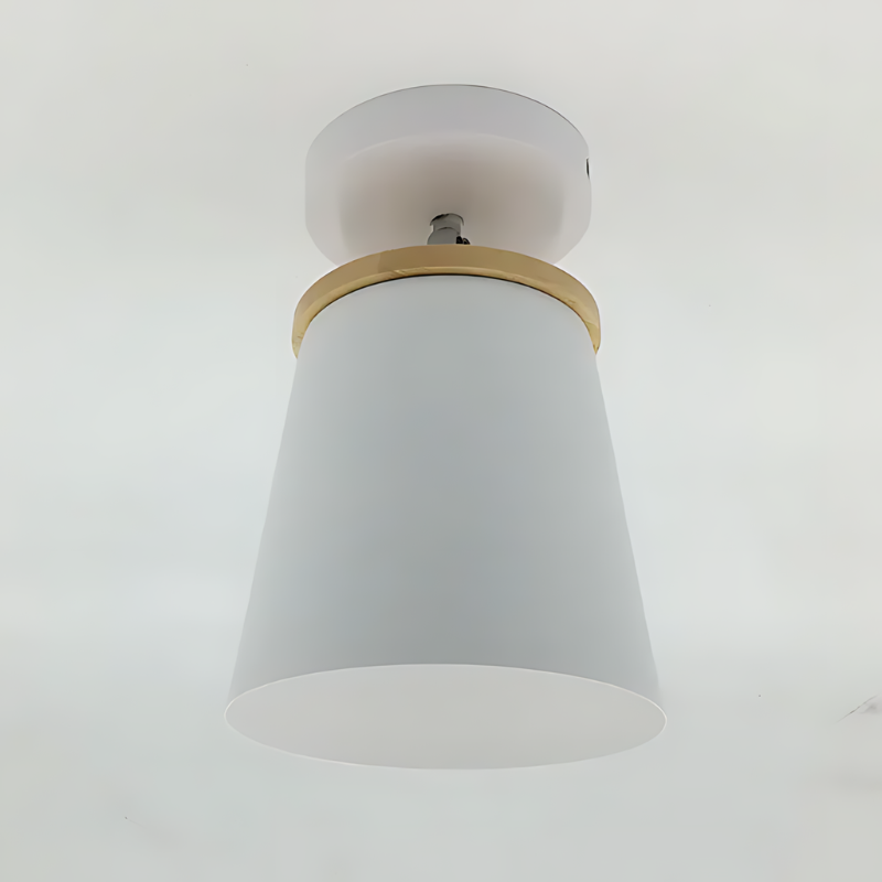 Stropní lampa AuroraGlow s teplým ambientním světlem pro moderní interiéry