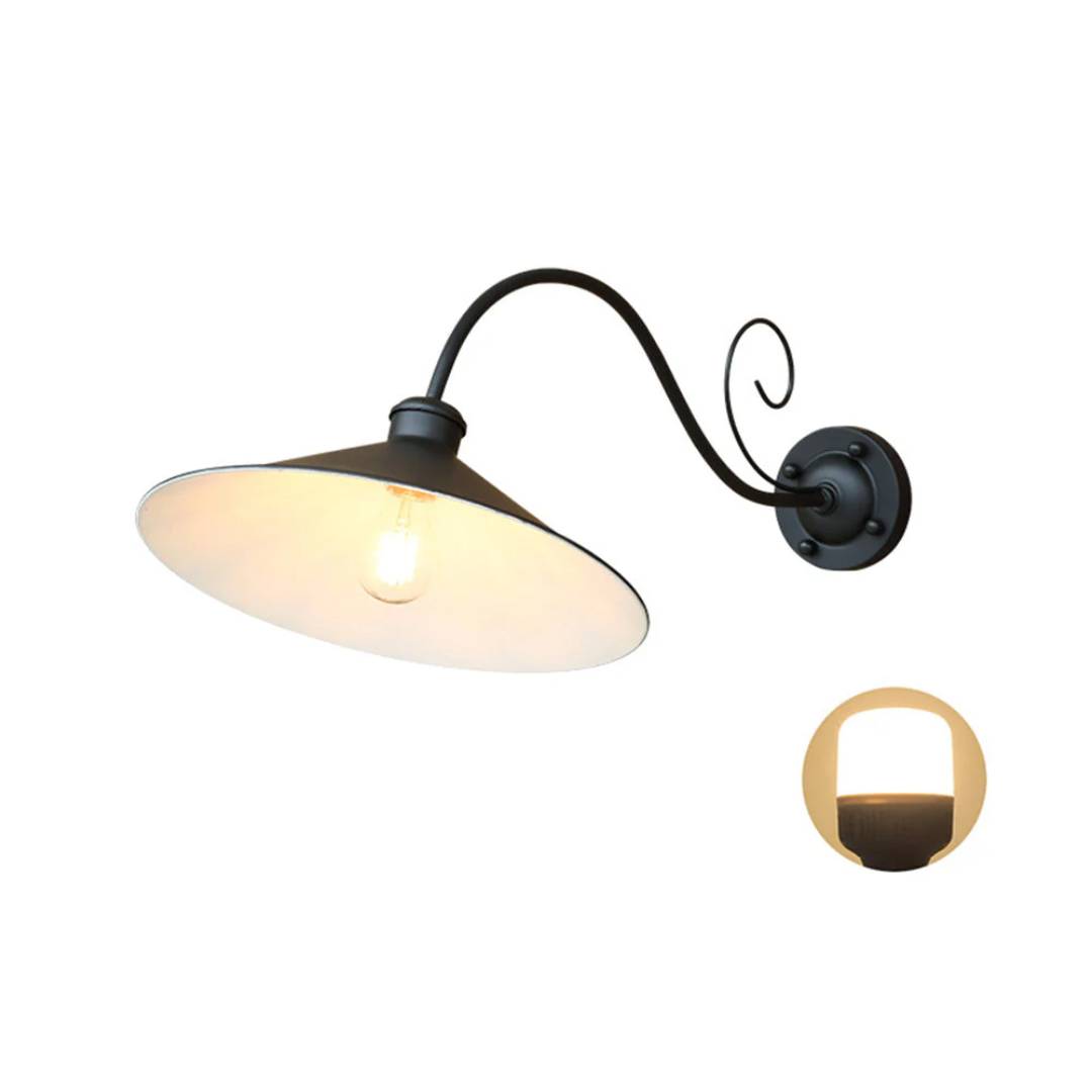 Vintage Outdoor Wall Light From Brightoak With IP65 LED Compatibility
