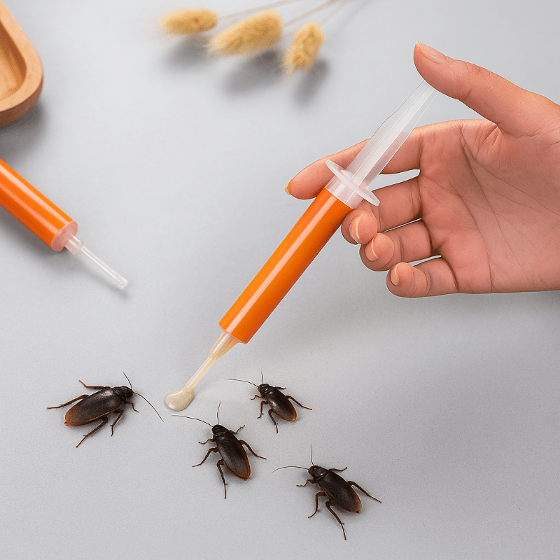 InsectGuard Three-Pack Cockroach Gel Bait, 10g Each, for Effective Pest Control