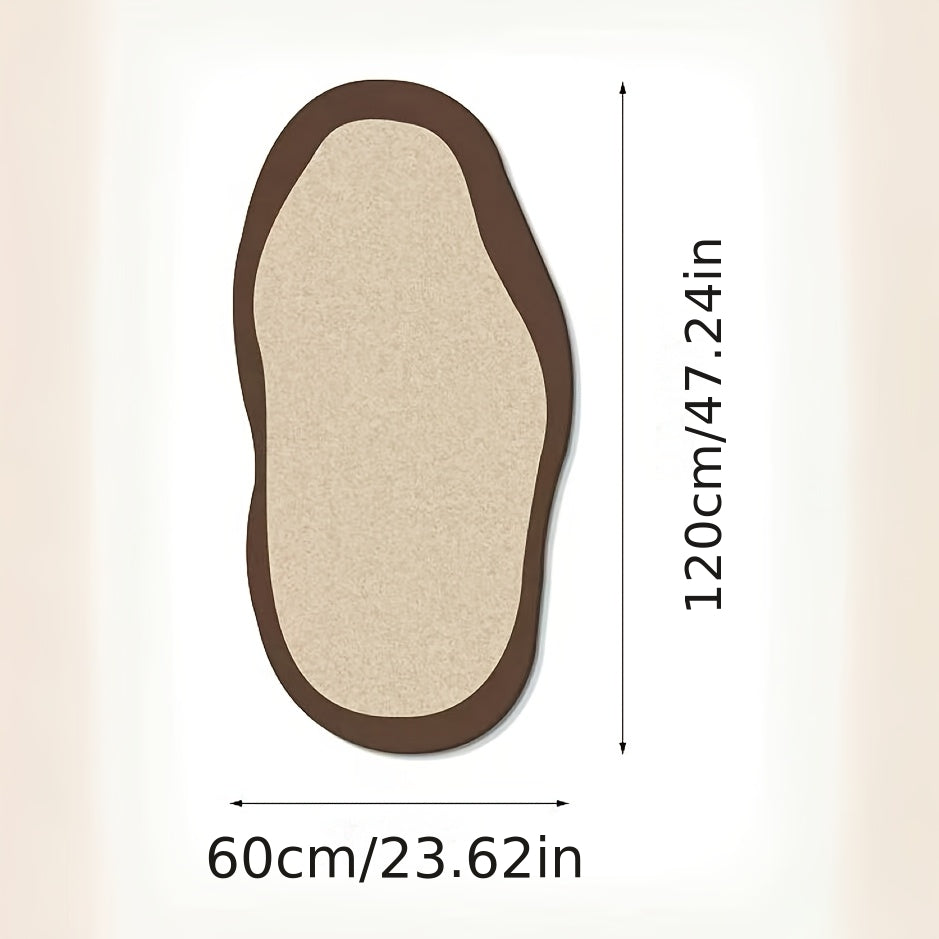 Geometryczna tablica filcowa na ścianę do notatek i zdjęć