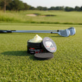 Voskový lešticí prostředek na golfové hole