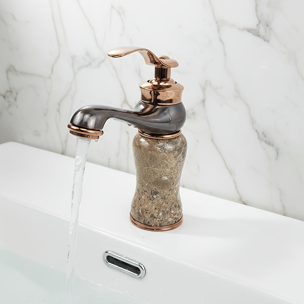 Rubinetto per lavabo in stile marmo europeo