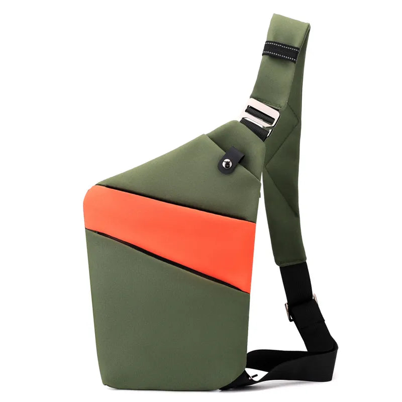 Sac bandoulière de voyage sécurisé avec design anti-vol pour des déplacements en toute sécurité