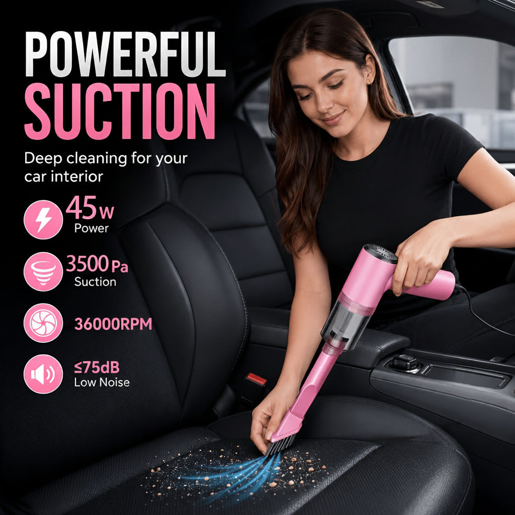 Handheld 12V Vacuum Cleaner