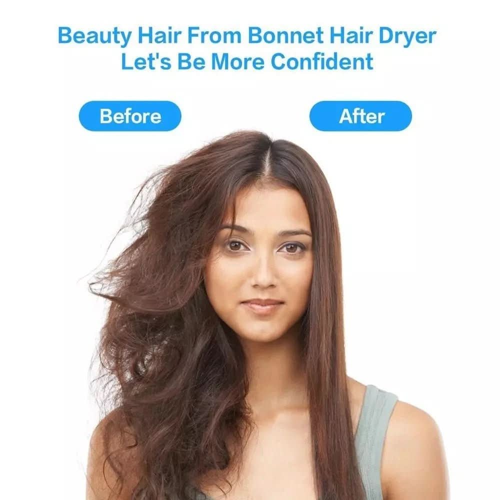 SwiftFlow Hair Dryer Cap Set Of 2 For Fast And Gentle Drying At Home And Travel
