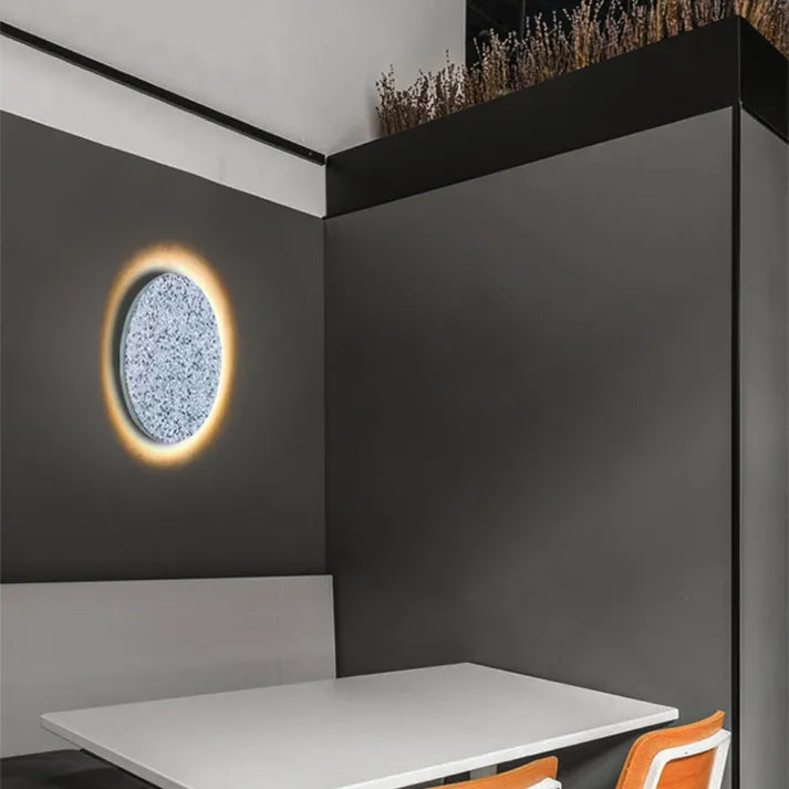 TerraGlow Nordic Terrazzo Væglampe til Hjemmeindretning og Opholdsrum