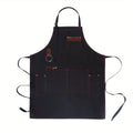 Thick Canvas Chef Apron with Pockets
