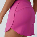 Jupe de Golf Nova 2-en-1 Micro Jupe avec Poches Cachées et Ceinture Haute Plate