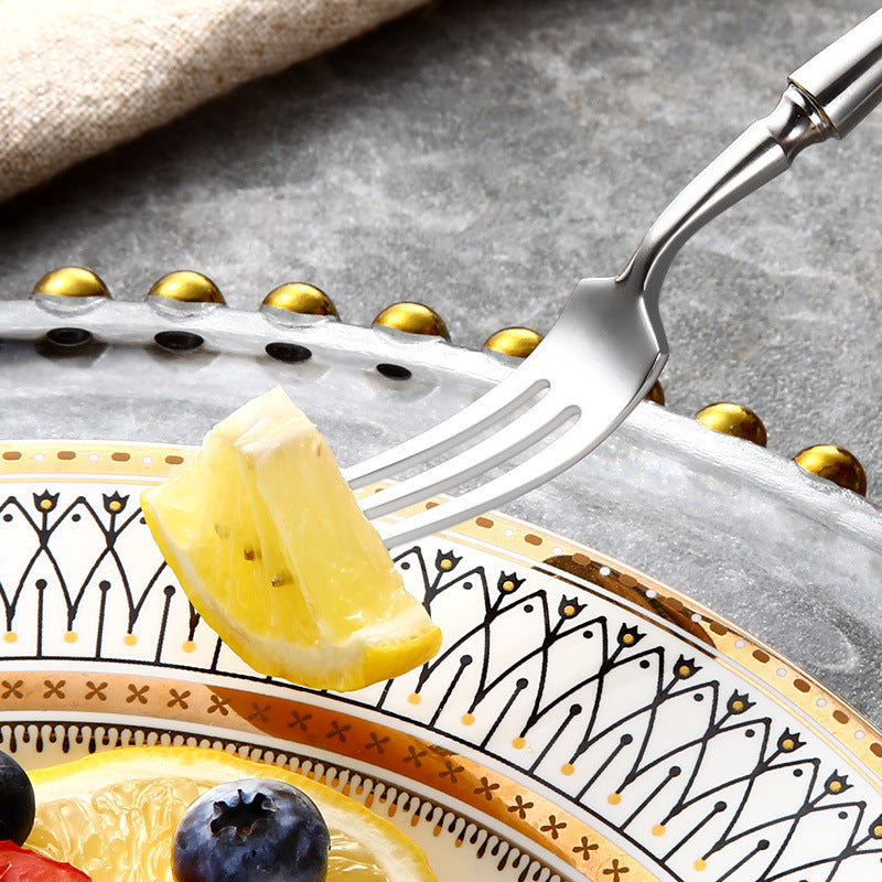 Serena Cutlery Set In Silver Finish For Everyday Dining And Entertaining