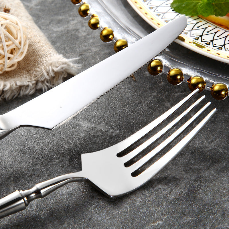 Serena Cutlery Set In Silver Finish For Everyday Dining And Entertaining