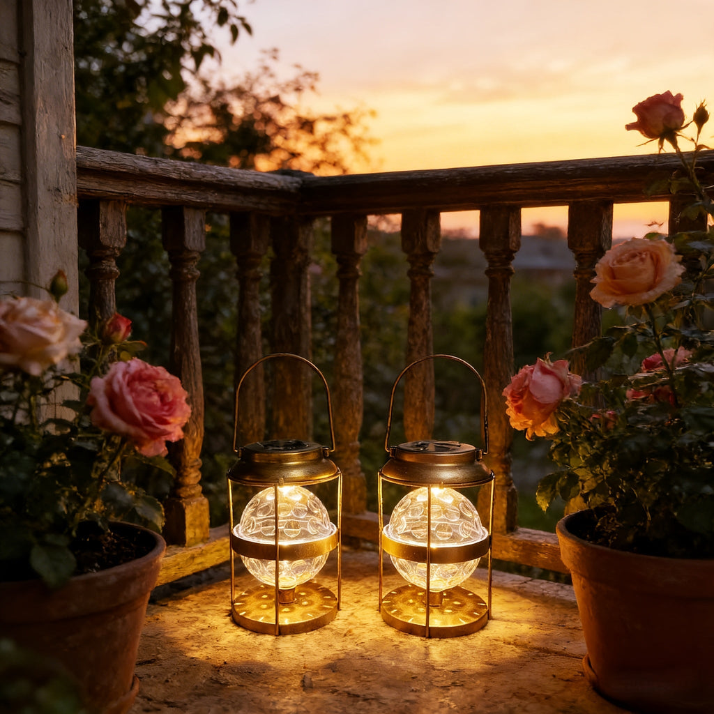 Hanging Solar Pendant Lantern