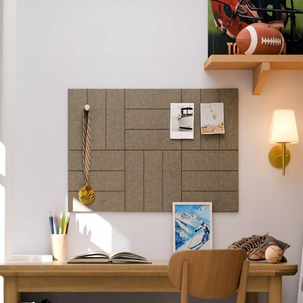 Modern Visual Panel Board for Notes & Decorations