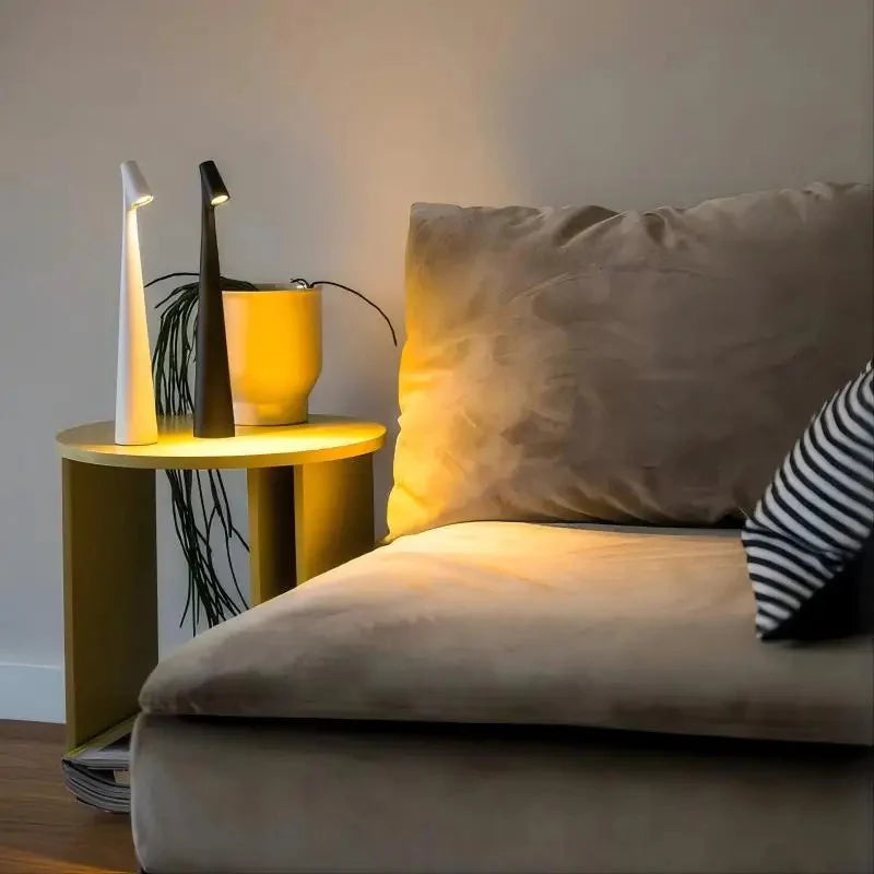 Kablosuz LED'li Nordic Minimalist Okuma ve Yemek Masası Lambası