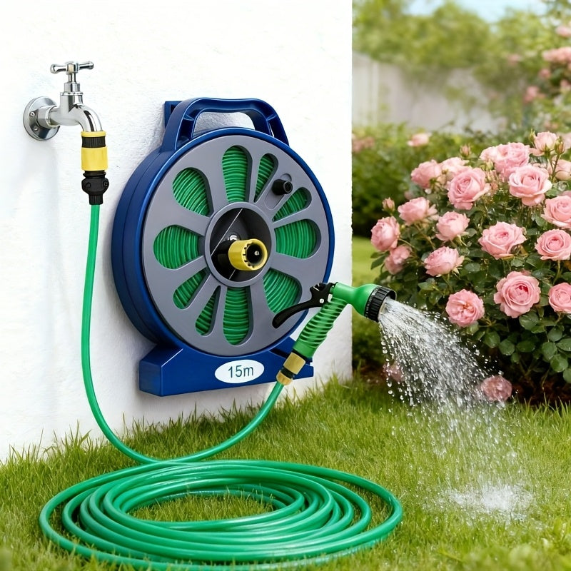 Durable Braided Hose with Water Gun and Adapters